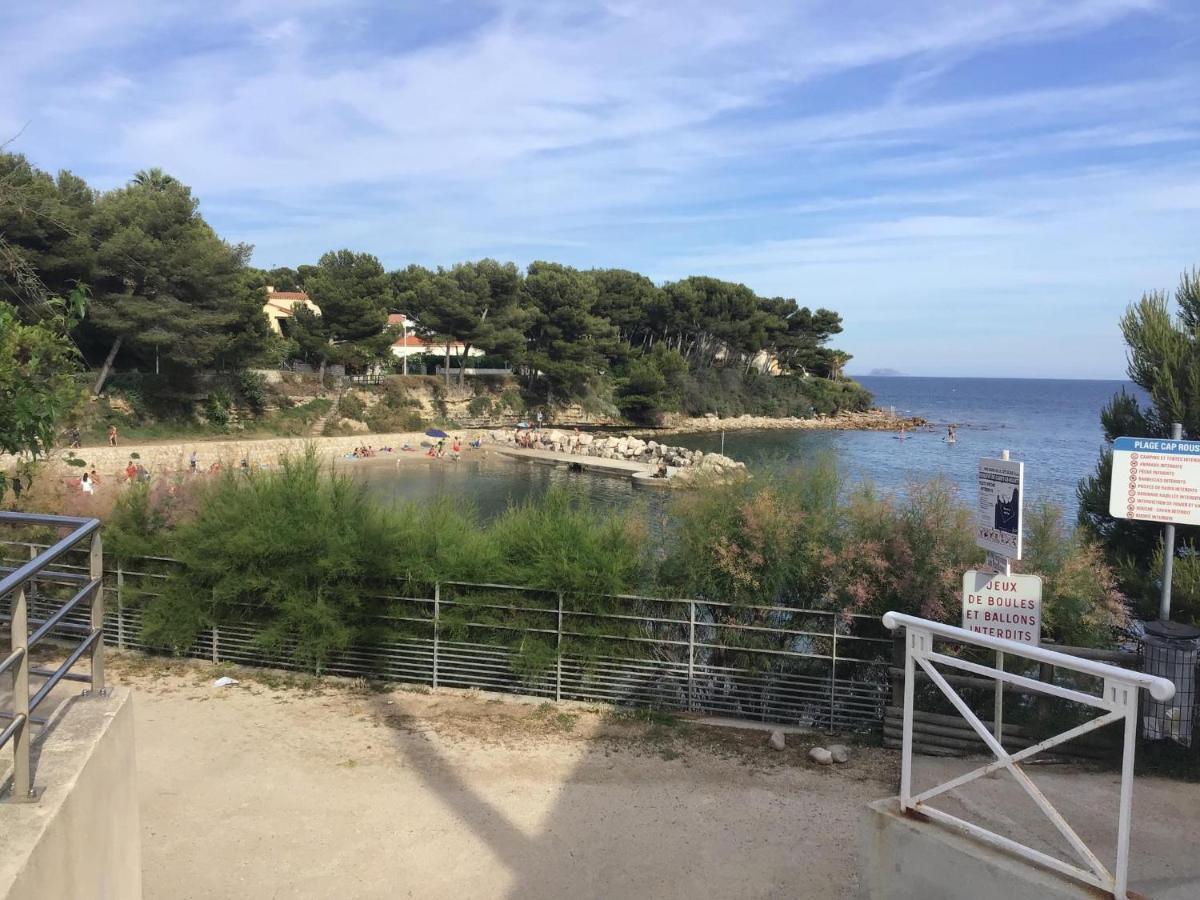 Studio Plage Du Cap Rousset 卡里勒鲁埃 外观 照片