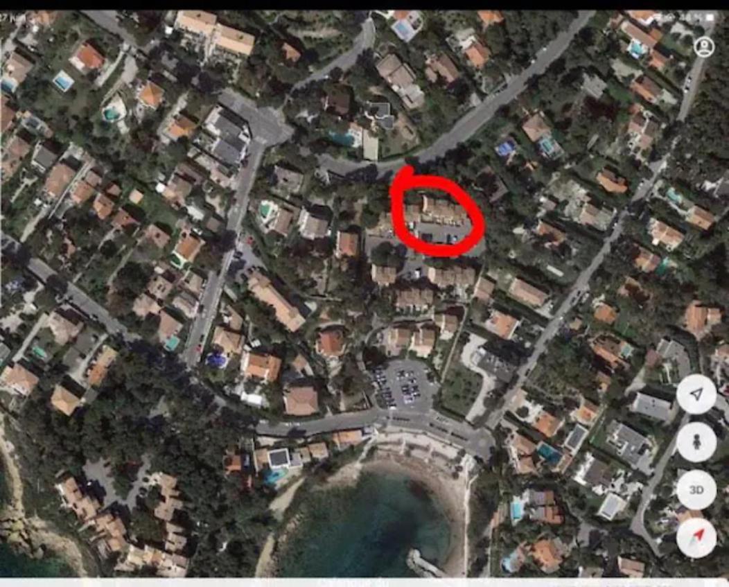 Studio Plage Du Cap Rousset 卡里勒鲁埃 外观 照片